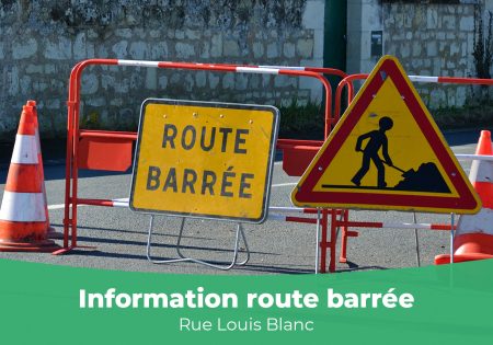 Rue Louis Blanc : barrée