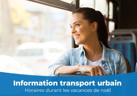 Horaires du tansport urbain durant les vacances de noël
