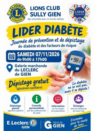 Journée de prévention et de dépistage du diabète