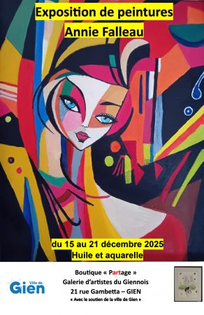 Exposition peintures : Annie Falleau
