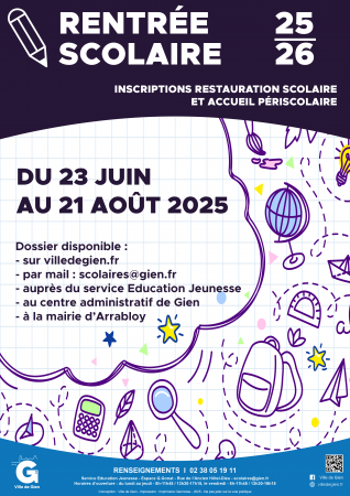 INSCRIPTIONS RESTAURATION SCOLAIRE ET ACCUEIL PÉRISCOLAIRE