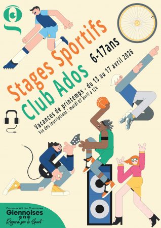 Club Ados / Stages Sportifs - Vacances d'avril