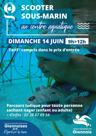 Parcours de scooter sous-marin