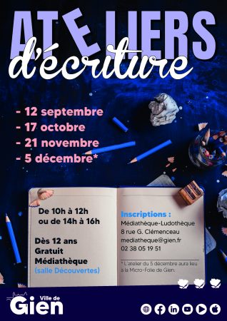 Ateliers d'écriture