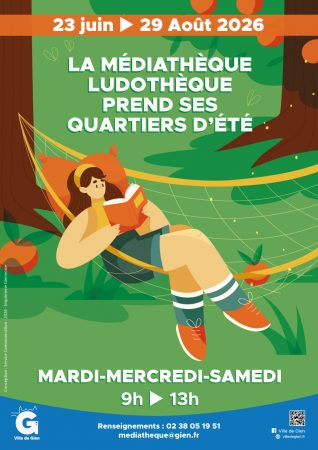 Médiathèque-Ludothèque : Horaires d'été