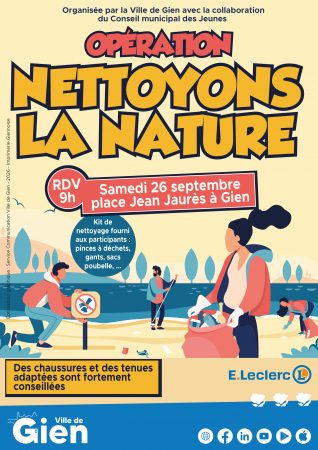 Opération « Nettoyons la nature »