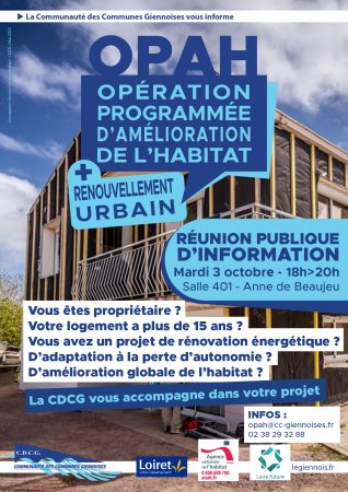 OPAH : réunion publique