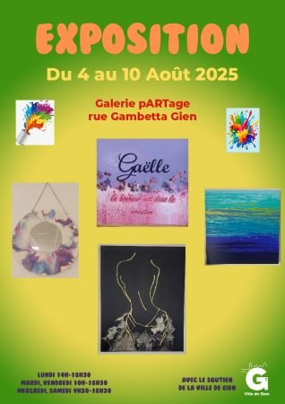 Galerie pARTage : Exposition Gaëlle