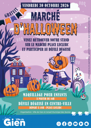 Marché d'Halloween : Stand CMJ