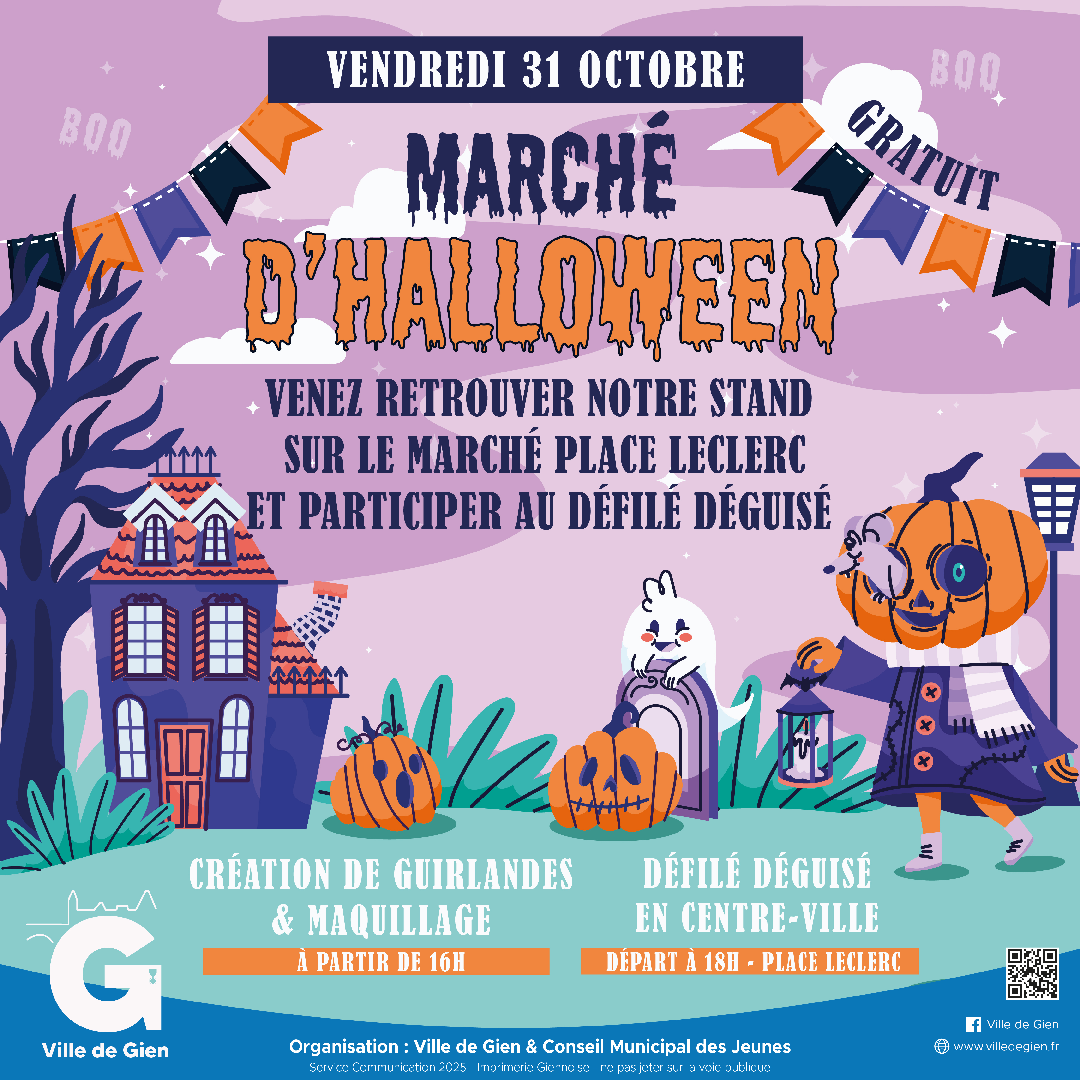 Marché d’Halloween !