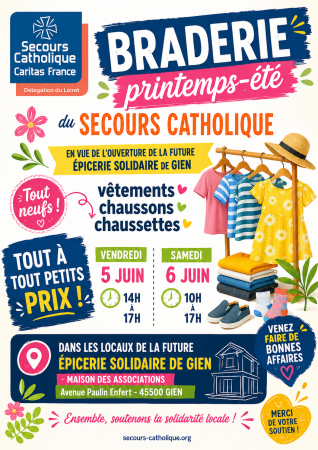 Braderie du Secours Catholique