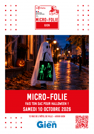 Micro-Folie : Fais ton sac pour Halloween