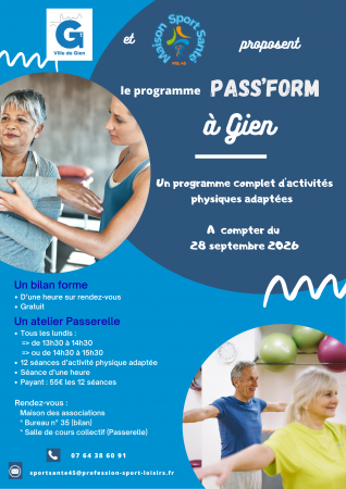 Le programme PASS&rsquo;FORM