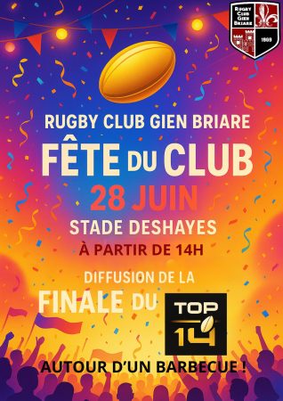 Rugby Club Gien Briare : Fête du Club