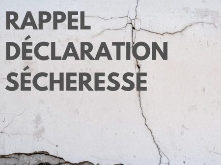 Sécheresse : déclaration en mairie
