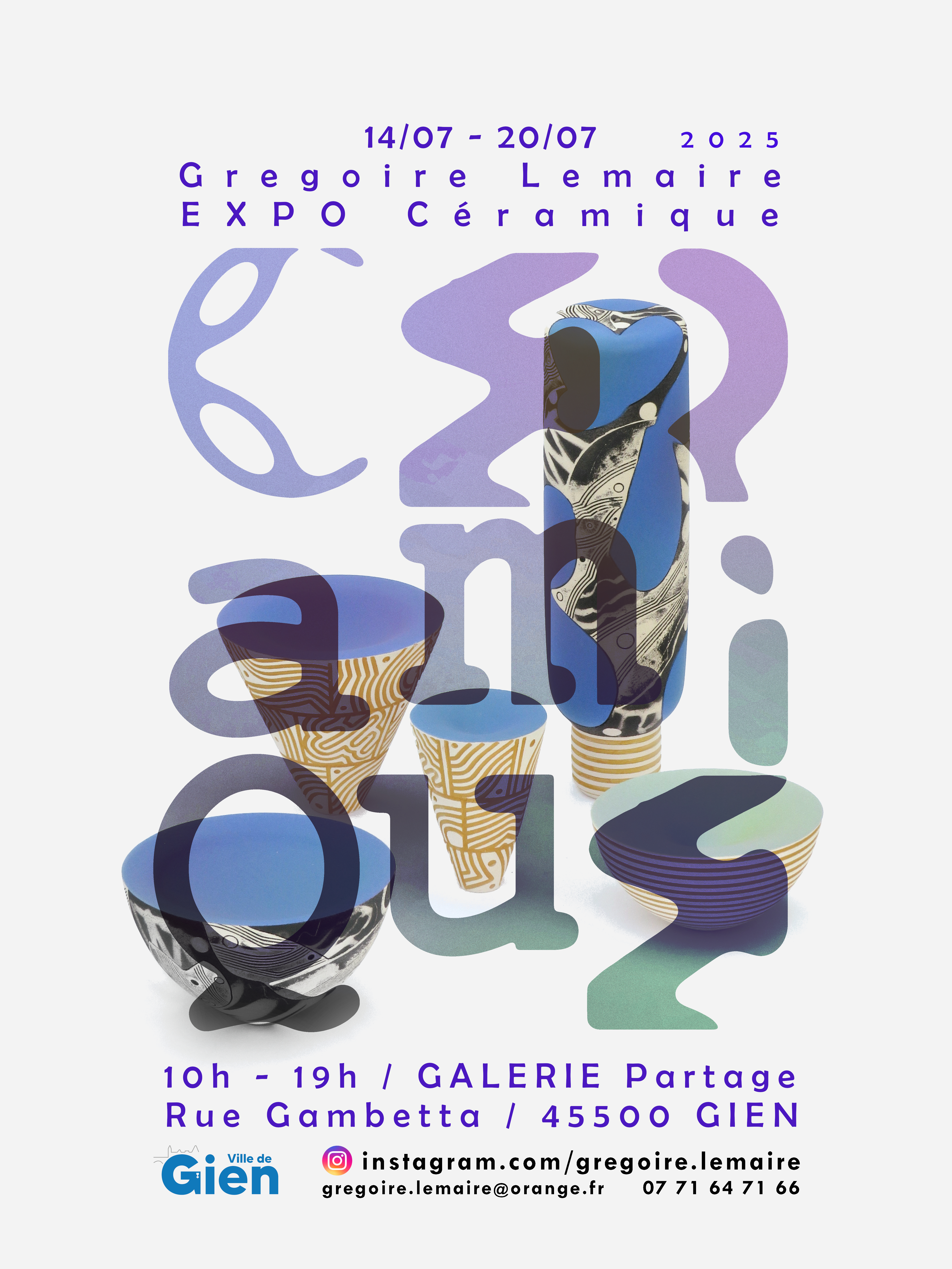 Exposition de céramique