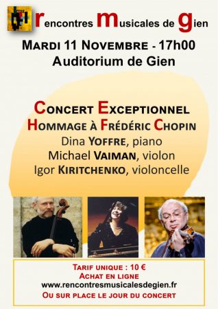 Concert Hommage à Frédéric Chopin