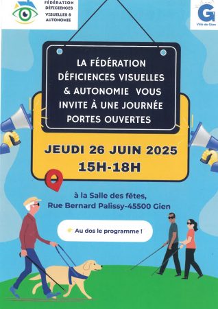Journée Portes Ouvertes – Fédération Déficiences Visuelles & Autonomie