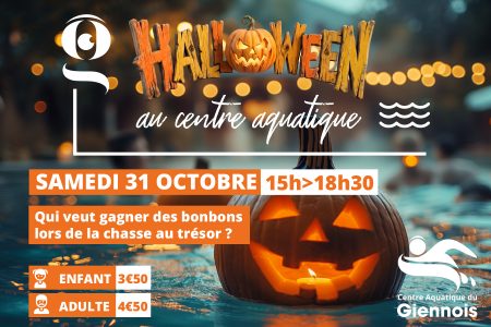 Halloween au centre aquatique