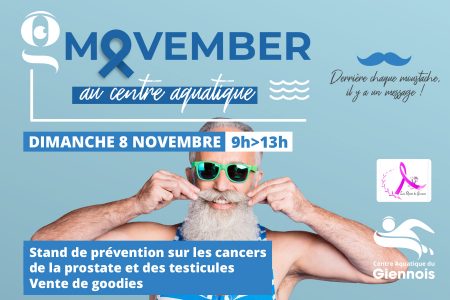 Movember au centre aquatique