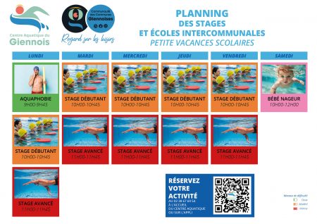 Stages natation